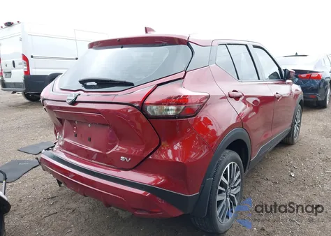 2022 Nissan Kicks Sv Xtronic Cvt из США, поврежденный, VIN 3N1CP5CV8NL480282